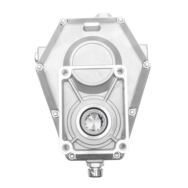 Multiplicator de turatii din aluminiu mama KM6004 profil arbore standard tractoare Z=6 1 3/8 DIN 9611 cu strangere - Image 7