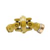 Articulatie dubla FCF T4 Z=6 1 3/8 cruce 27x75 pentru teava triunghiulara fi 36.3mm tip Walterscheid