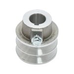 Fulie cu 2 caneluri pentru ax cu pana 20mm, motor 7Cp