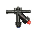 Stropitor complet intermediar cu o diuza si un picurator pentru instalatie erbicidator