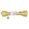 Cardan 850 mm T6 cruce 30, 2x92 (teava triunghiulara) 1 3/8 Z=6 freza