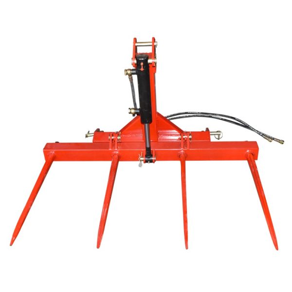 Furca spate hidraulica pentru incarcat baloti 250kg cu 4 tepuse 800mm - Image 3