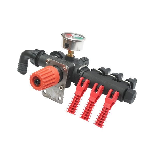 Distribuitor cu 3 cai si manometru cu glicerina pentru erbicidator - Image 3