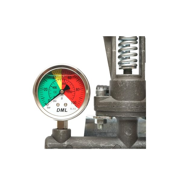 Distribuitor metalic C50 cu manometru glicerina inclus pentru erbicidator - imagine 3