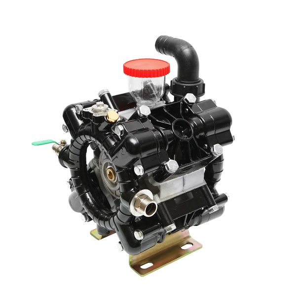 Pompa diafragmatica cu 4 membrane Z=6/8,4mm debit 120 L/min 25 bar pentru erbicidator (compatibila model polonez) - imagine 4
