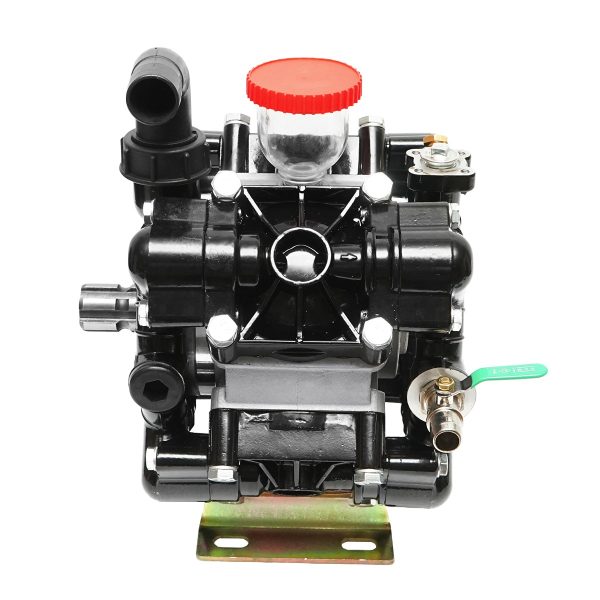 Pompa diafragmatica cu 4 membrane Z=6/8,4mm debit 120 L/min 25 bar pentru erbicidator (compatibila model polonez) - imagine 5