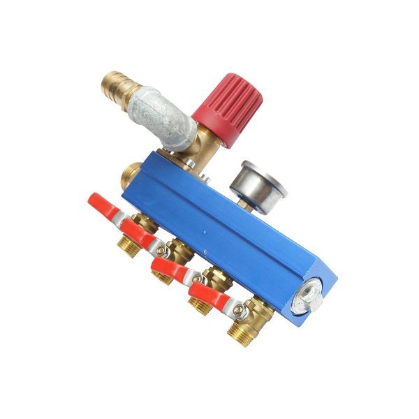 Distribuitor erbicidator cu 4 cai si cu manometru - Image 5
