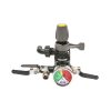 Distribuitor cu 2 cai, manometru glicerina inclus pentru erbicidator