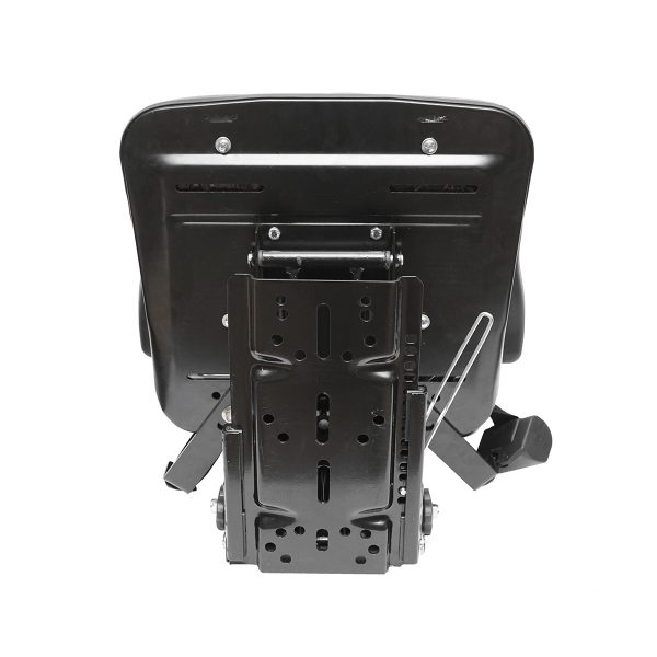 Scaun pentru tractor negru, reglabil cu cotiera, tetiera si centura, reglabil pe inaltime - Image 6