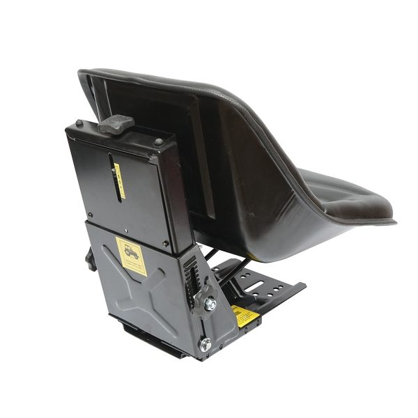 Scaun universal negru pentru tractor cu reglaj pe inaltime - Image 3