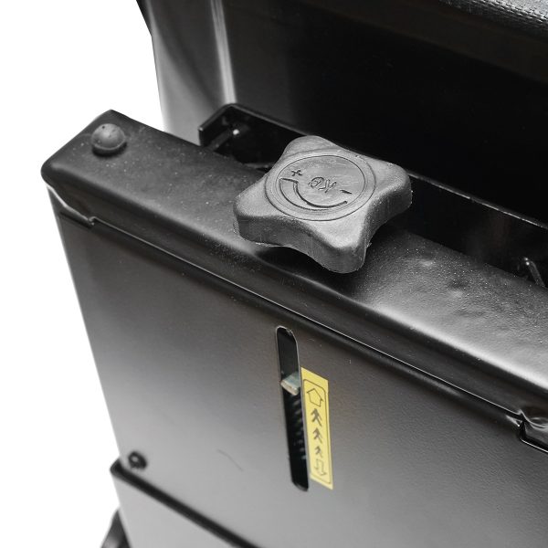 Scaun universal negru pentru tractor cu reglaj pe inaltime - Image 2