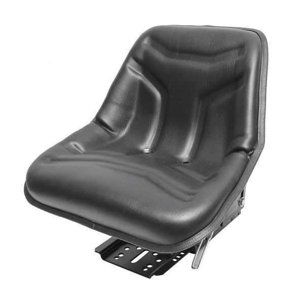 Scaun universal negru pentru tractor cu reglaj pe inaltime - Image 5
