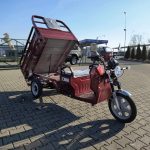 Triciclu electric Thor STAR visiniu cu CIV 1200W 60V45Ah- FARA PERMIS