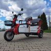 Triciclu electric Breckner TRAVEL rosu 1000W 60V20Ah- FARA PERMIS - Image 4