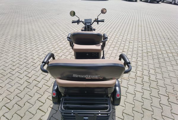 Tricuclu electric BRECKNER TRAVEL negru 1000W -Fara permis- - Image 4