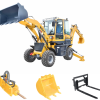 Buldoexcavator 1.6 tone Wolf