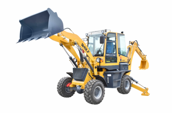 Buldoexcavator 1.6 tone Wolf - imagine 3