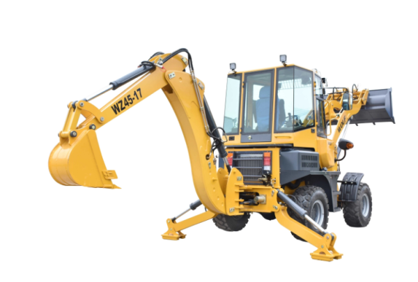 Buldoexcavator 1.6 tone Wolf - imagine 4