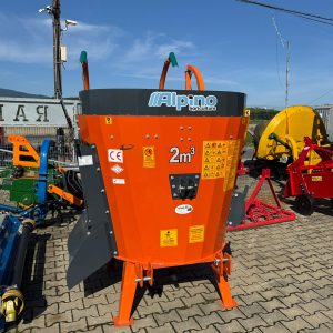 Mixer de furaje Remorca tehnologica 2m3