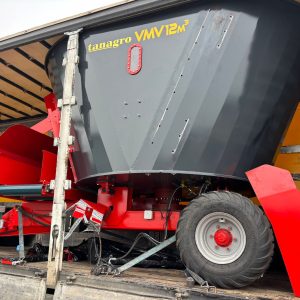 Remorca tehnologica mixer furaje 12 m3