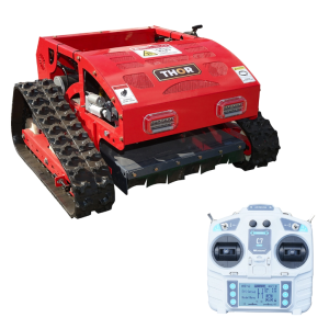 Robot de tuns iarba pe senile cu telecomanda, motor Loncin 9CP, 224cc, latime de taiere 550mm THOR